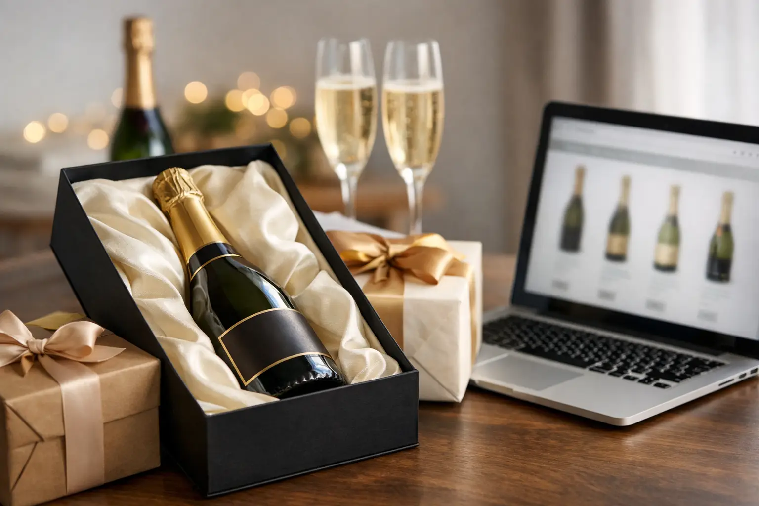 Champagner online kaufen als Geschenk