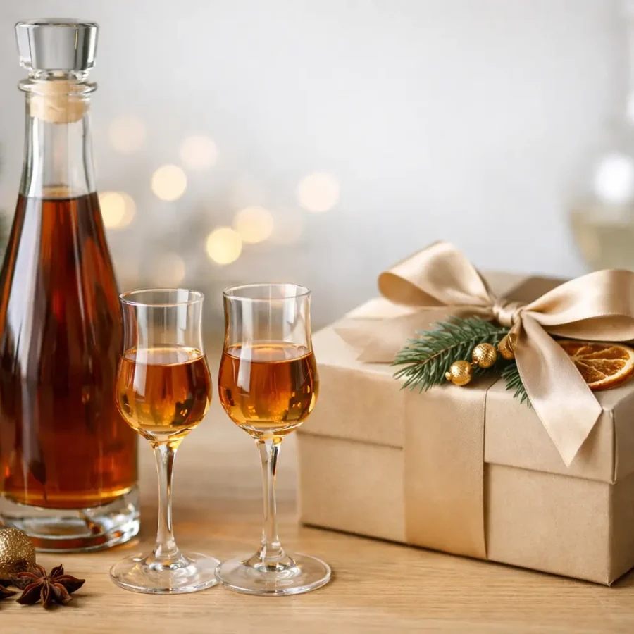 Likör als Geschenkidee mit Stil