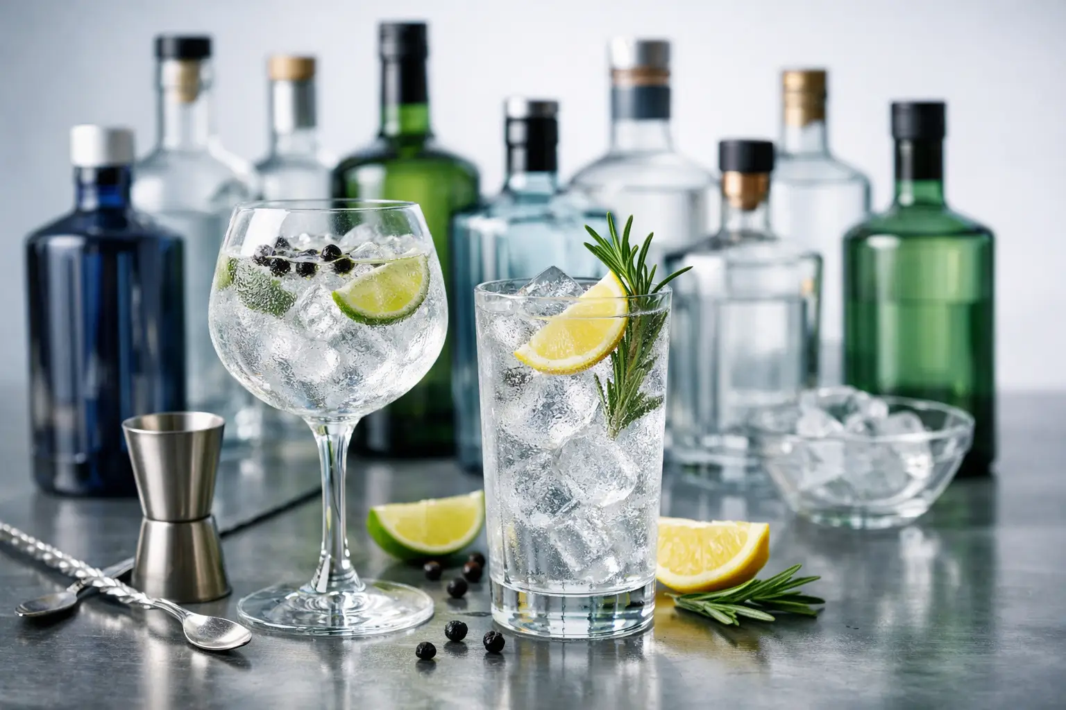 12 beste Gins für Gin Tonic