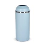 Doppelwandiger Edelstahl-Weinkühler Pastellblau