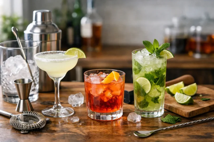 Cocktail zuhause richtig mixen mit System