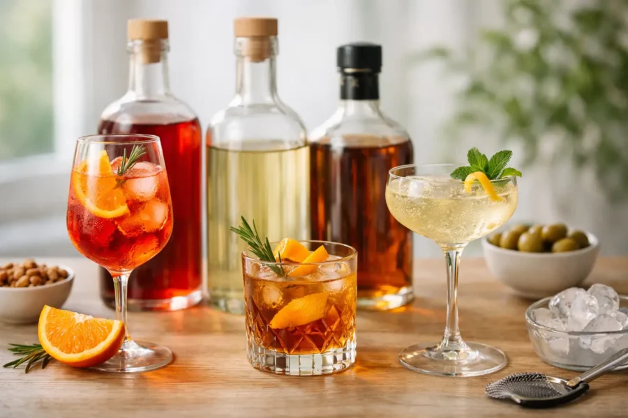 Alkoholfreie Aperitifs im Test auswählen