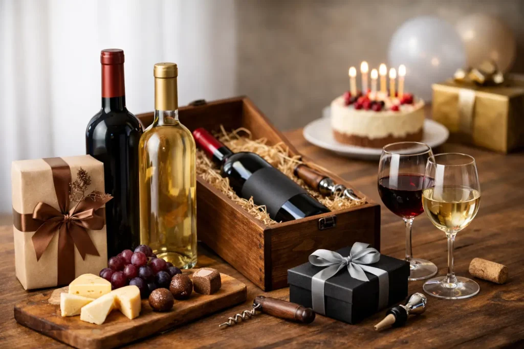 Wein Geschenk für Geburtstag: 7 Ideen mit Stil