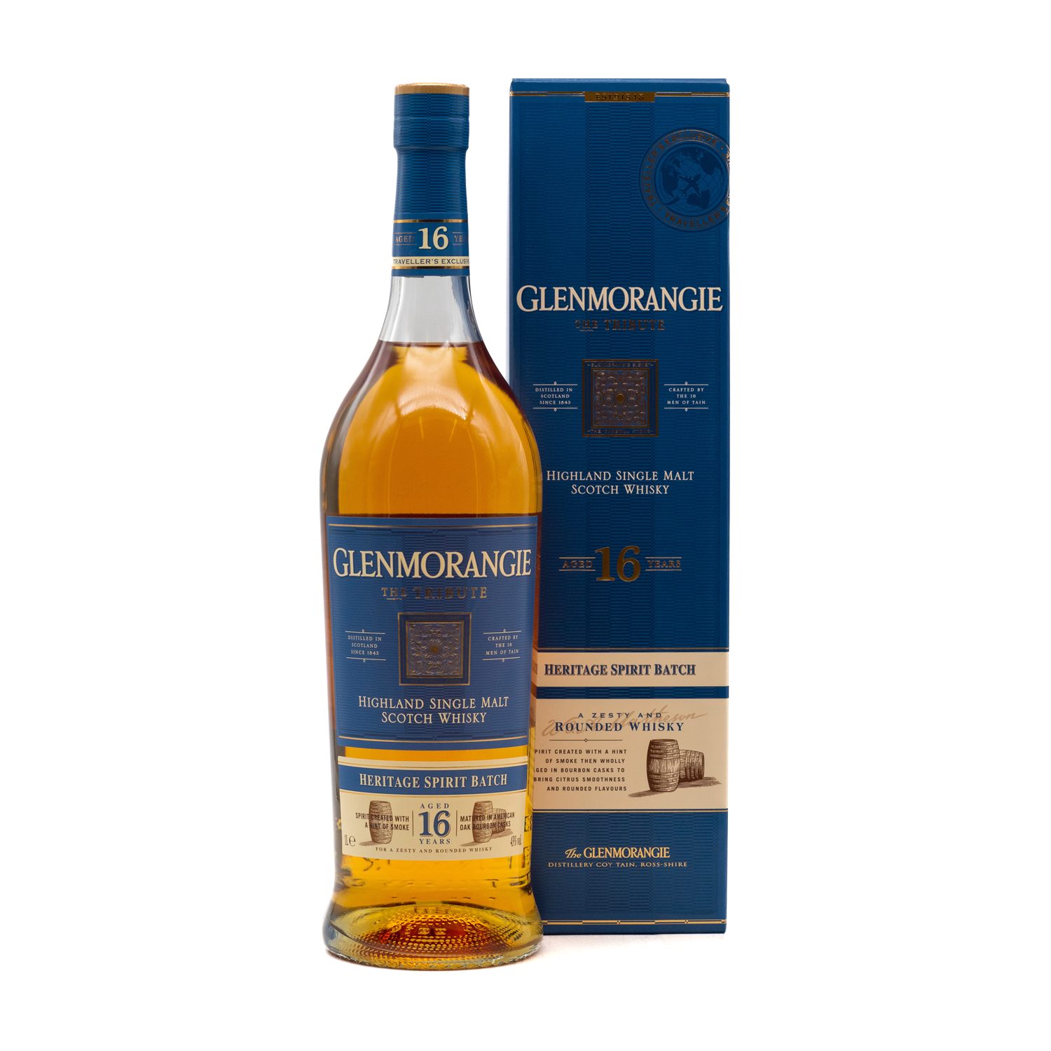 Glenmorangie Tribute 16 Jahre 43% Vol. 1,0l mit Geschenkbox