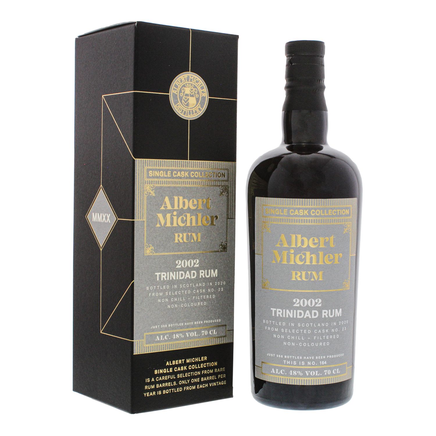 Albert Michler Single Cask Trinidad 2002/20 48% Vol. 0,7l mit Geschenkbox