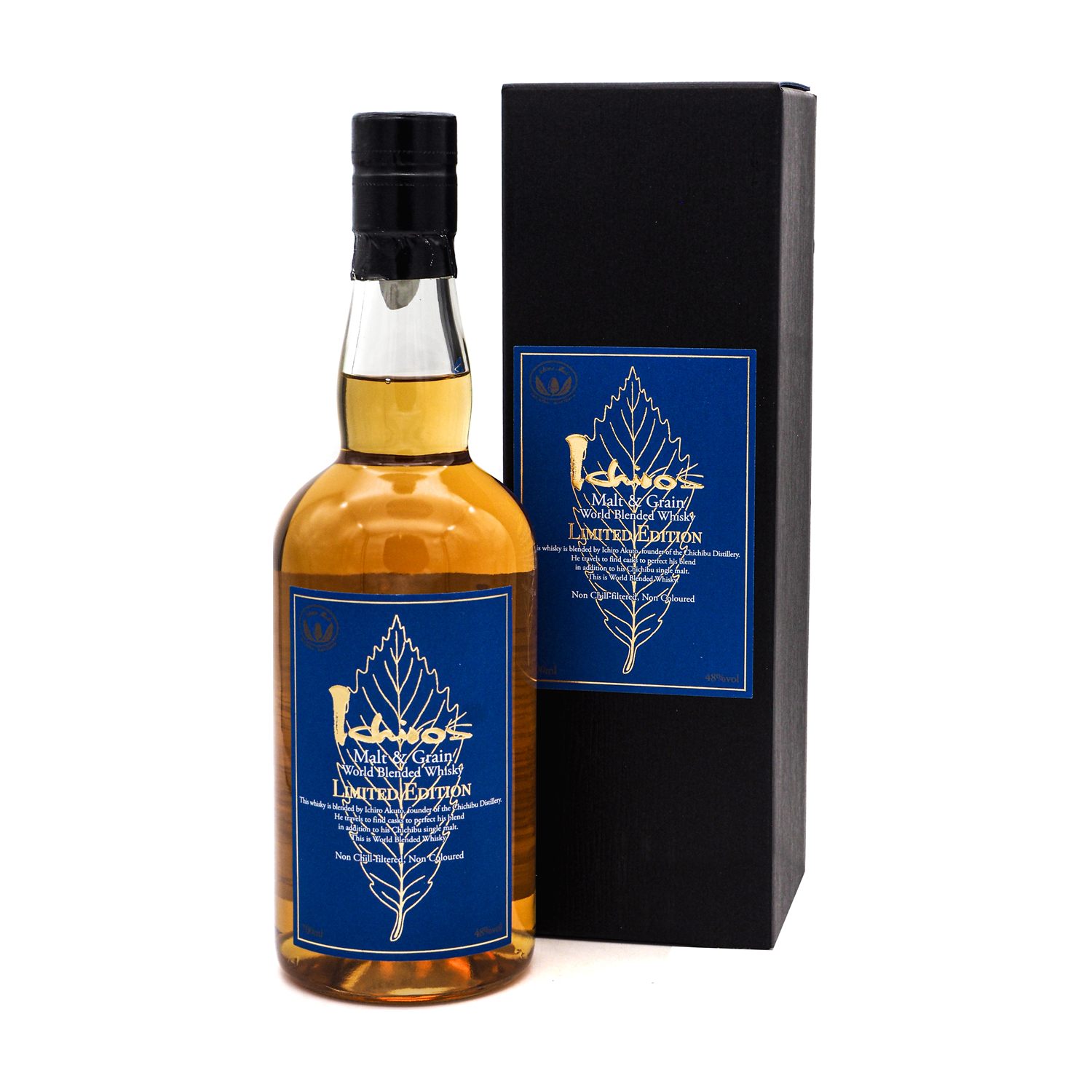 Chichibu Ichiro's Malt & Grain Blended Whisky 48% Vol. 0,7l mit Geschenkbox