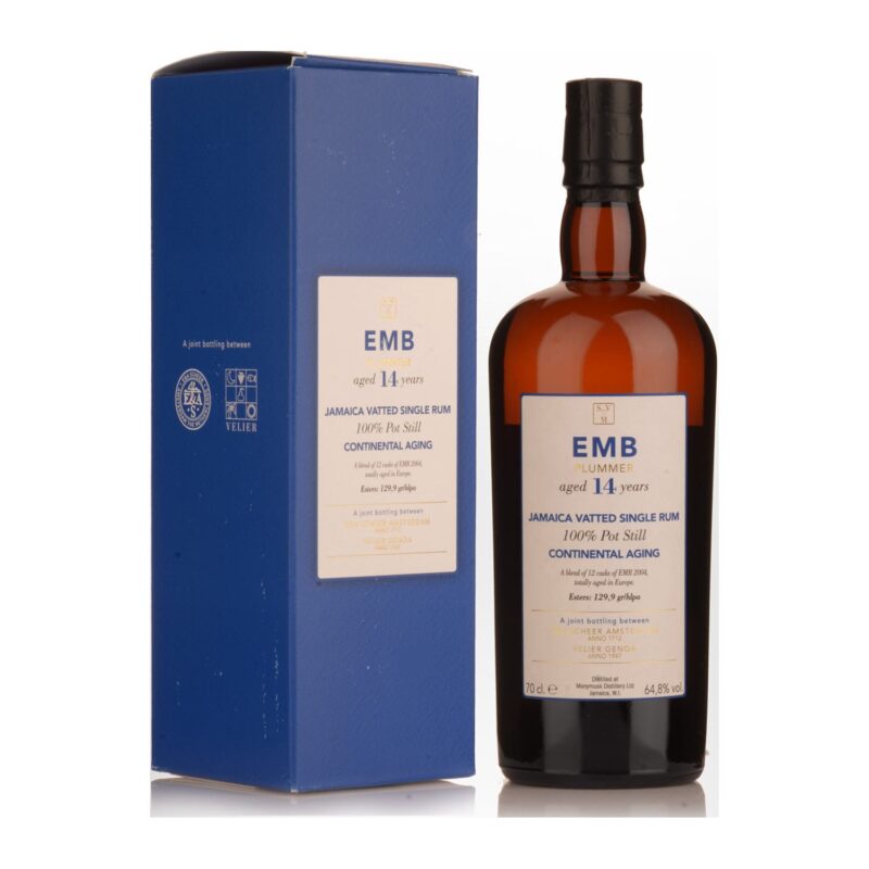 EMB PLUMMER Rum 14y Continental aging 64,8% Vol. 0,7l + GB