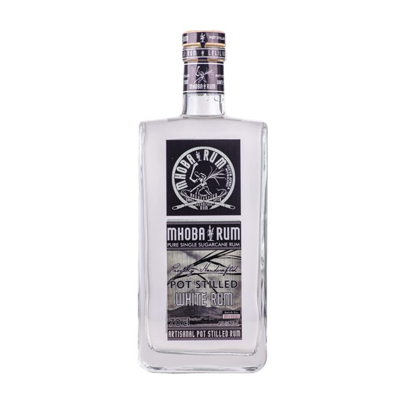 Mhoba Rum Pot Stilled White 43% Vol. 0,7l