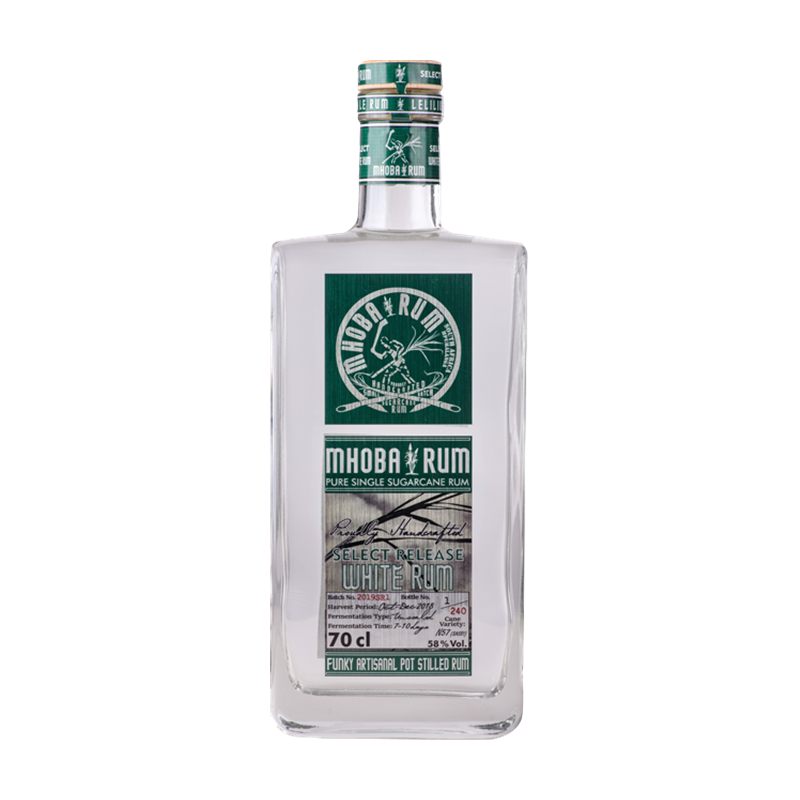 Mhoba Rum Select Release white 58% Vol. 0,7l