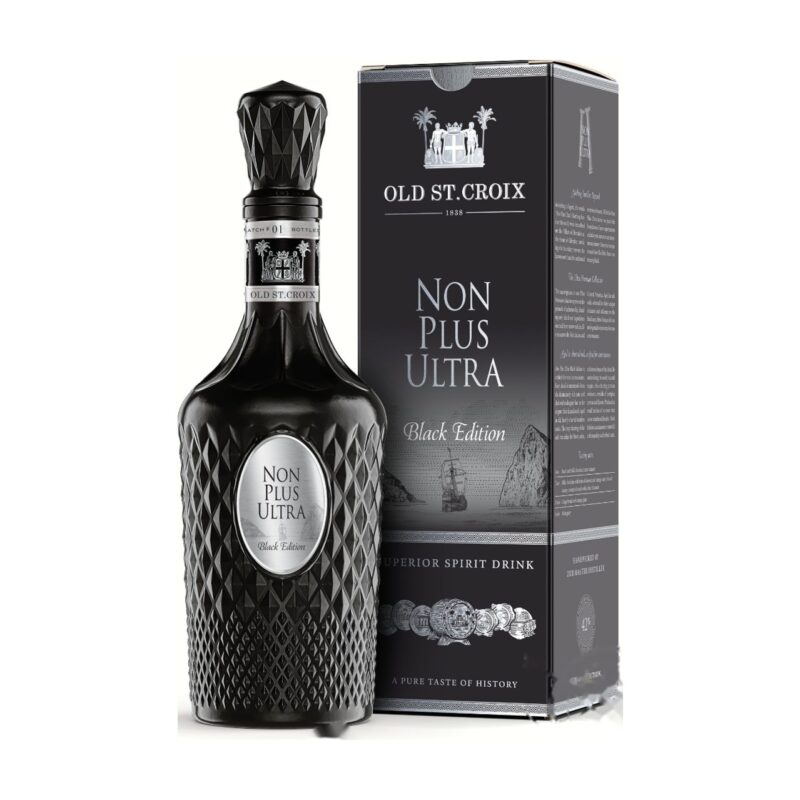 Old St. Croix Non Plus Ultra Black Edition 42% Vol. 0,7l mit Geschenkbox