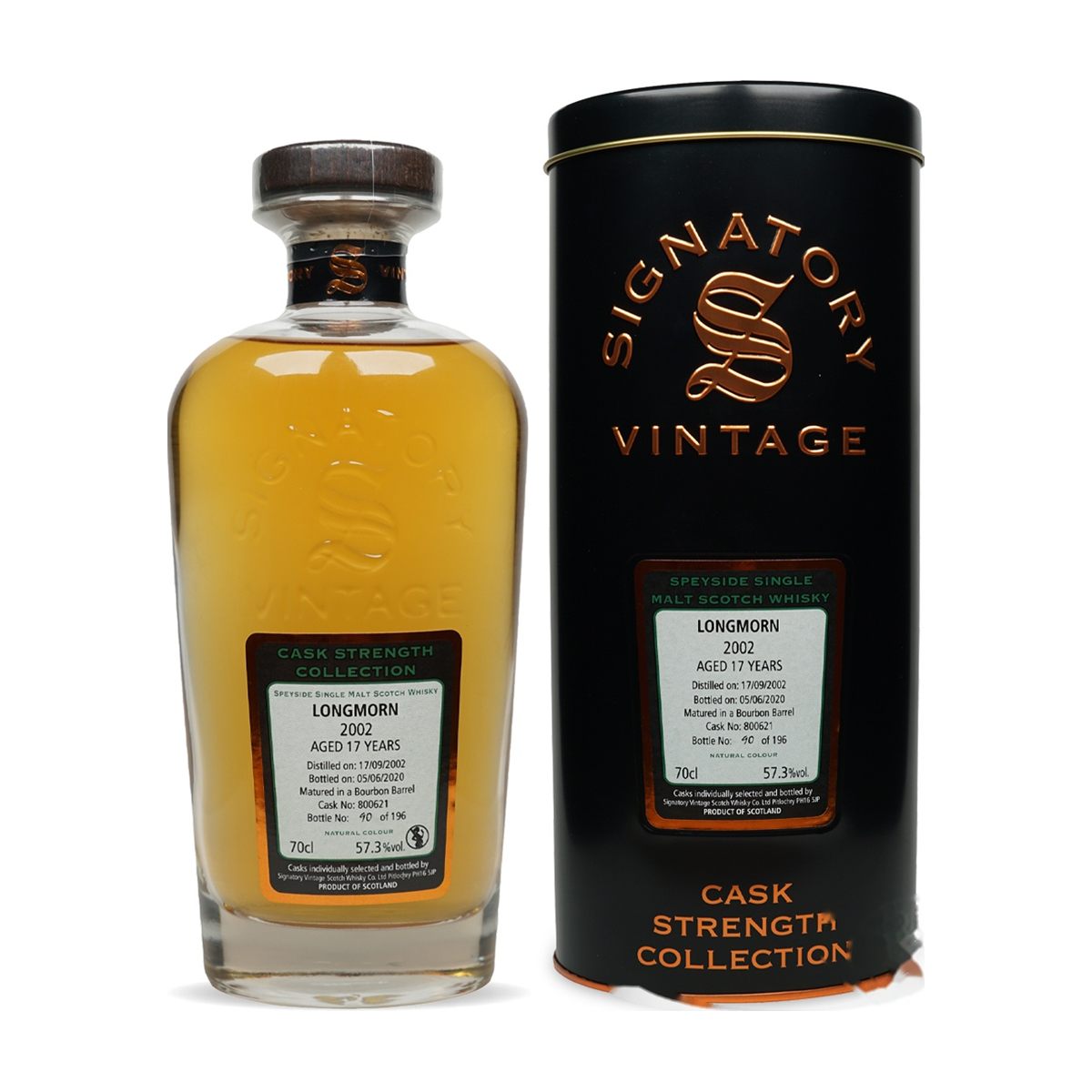 Signatory Vintage Longmorn 18 Jahre 2002/2020 57,3% Vol. 0,7l mit Geschenkbox