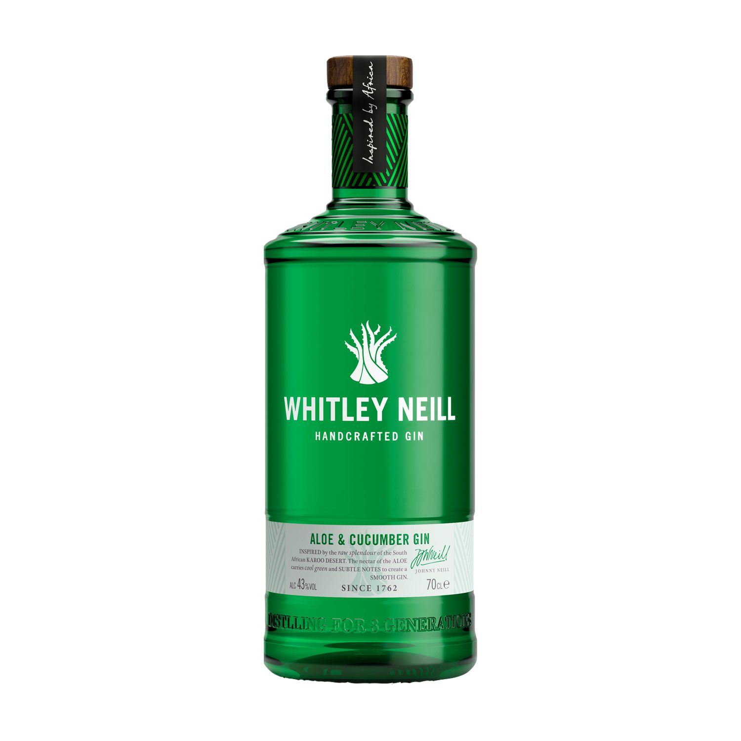 Whitley Neill Aloe & Cucumber Gin 43% Vol. 0,7l