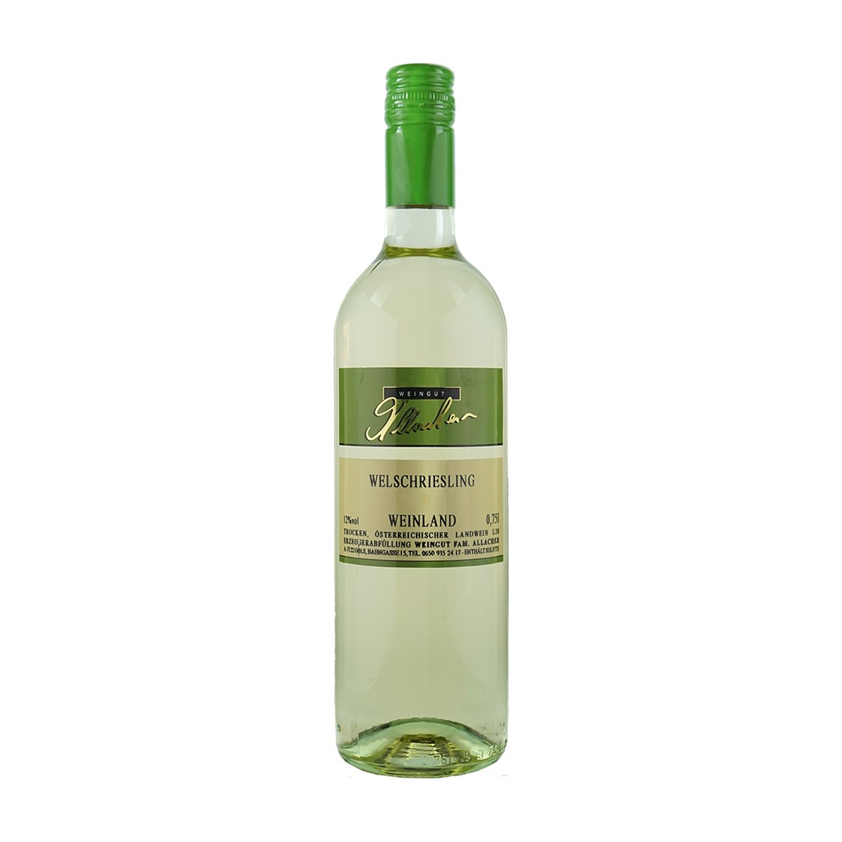 Allacher Welschriesling 2025 12% Vol. 0,75l