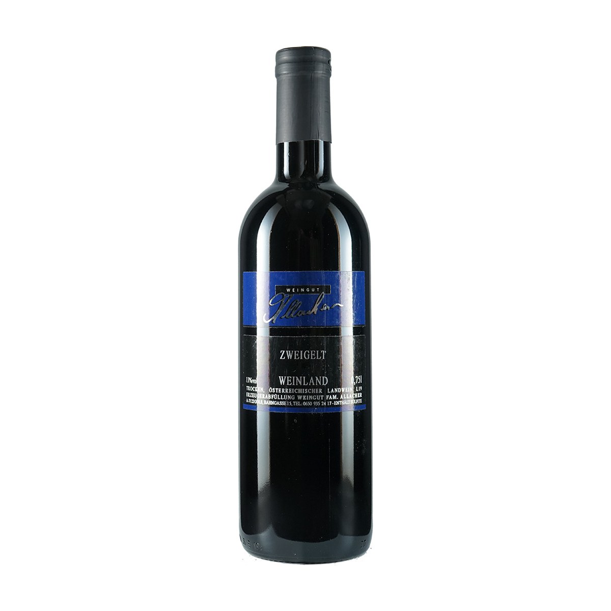 Allacher Zweigelt Barrique 2023 13,5% Vol. 0,75l