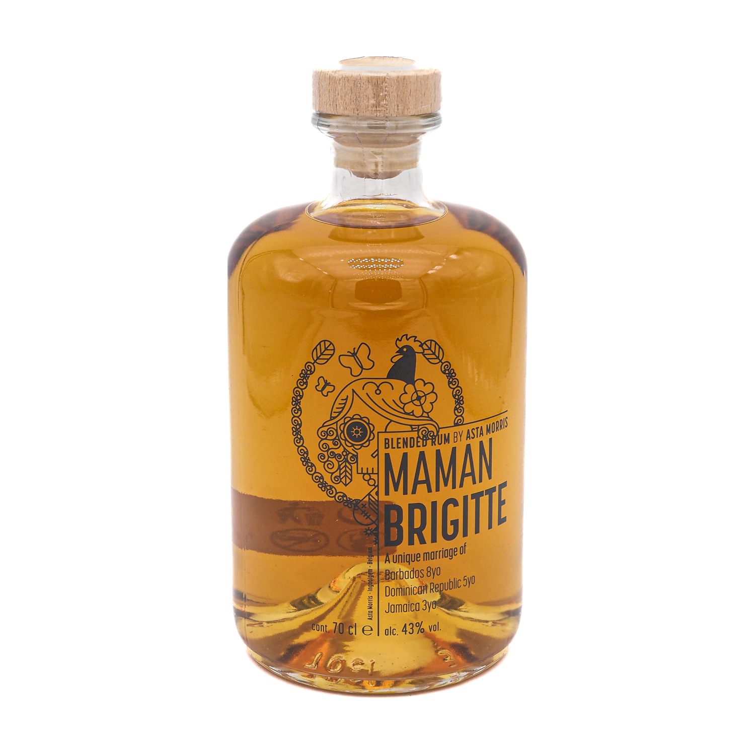 Maman Brigitte Rum 43% Vol. 0,7l