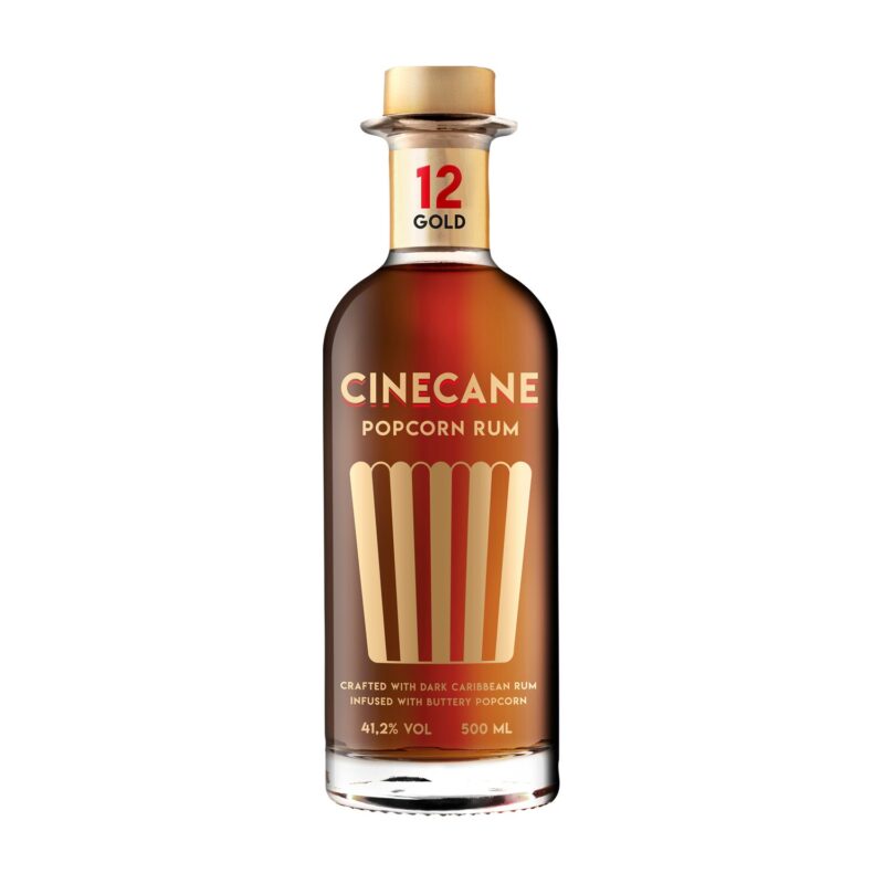 CINECANE Popcorn Rum Gold 41,2% Vol. 0,5l