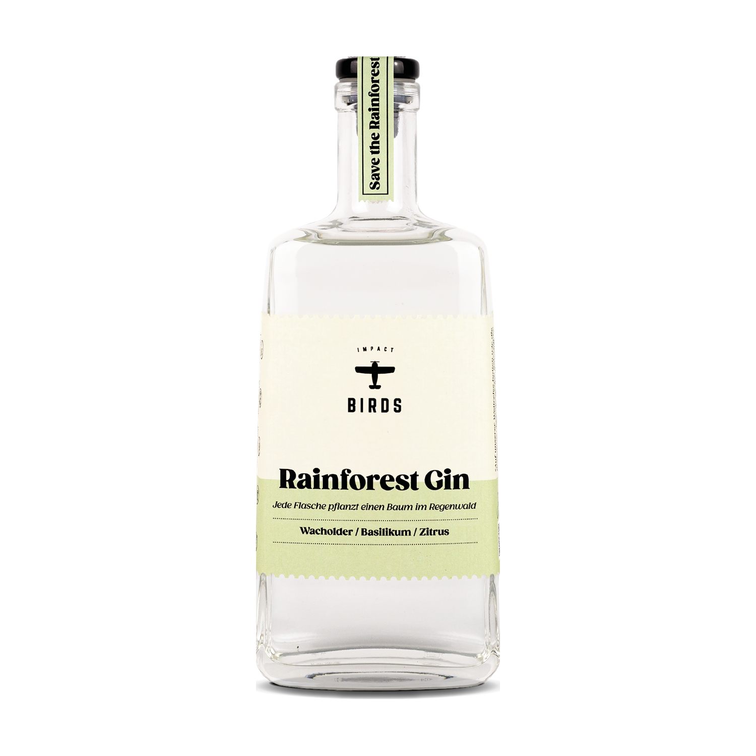 BIRDS Rainforest Gin 42% Vol. 0,5l