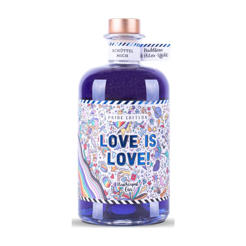 Flaschenpost Gin "Love is Love Edition" 41% Vol. 0,5l
