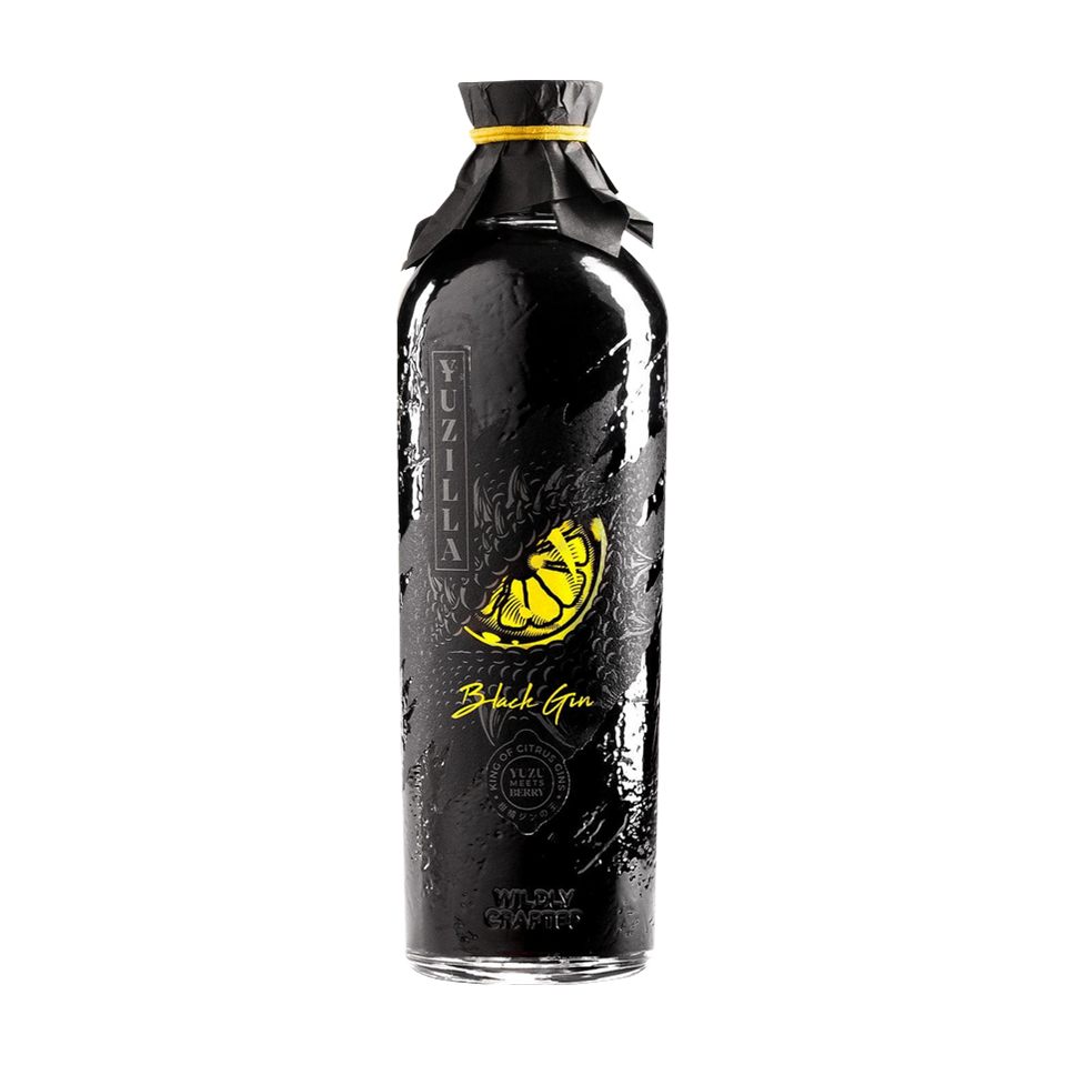 Yuzilla Black Gin 40% Vol. 0,7l