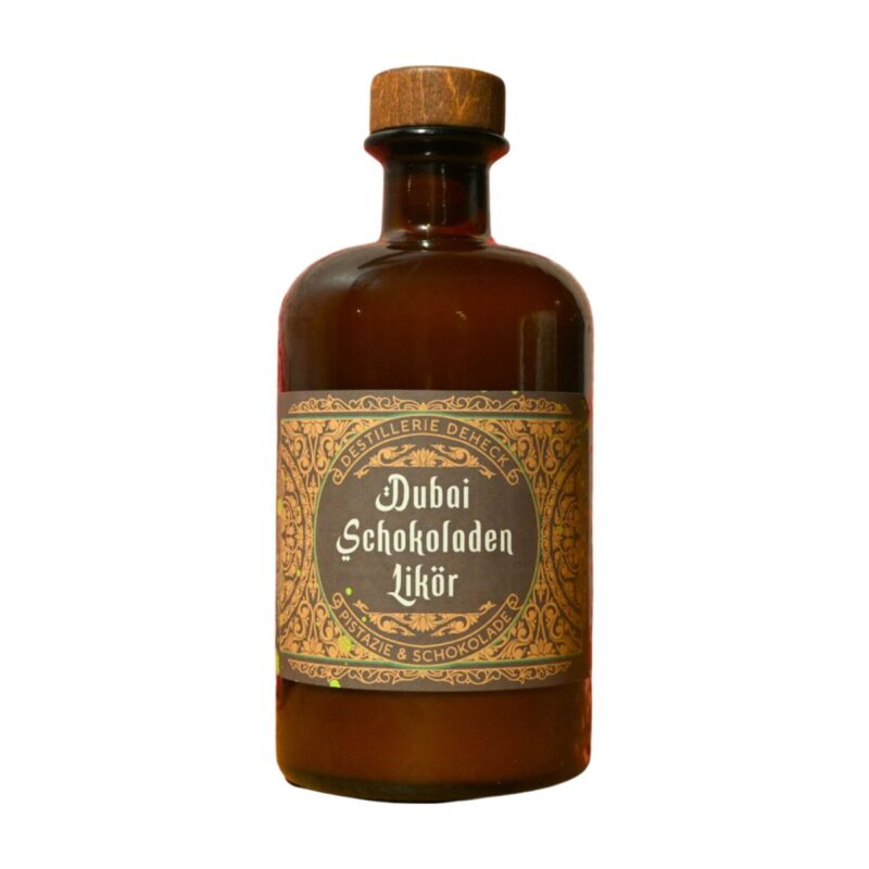 Deheck Dubai-Schokoladen-Likör Pistazie & Schokolade 15% Vol. 0,5l