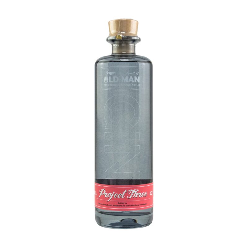 Old Man Gin Project Three Kirsche and Johannisbeere 42% Vol. 0,5l