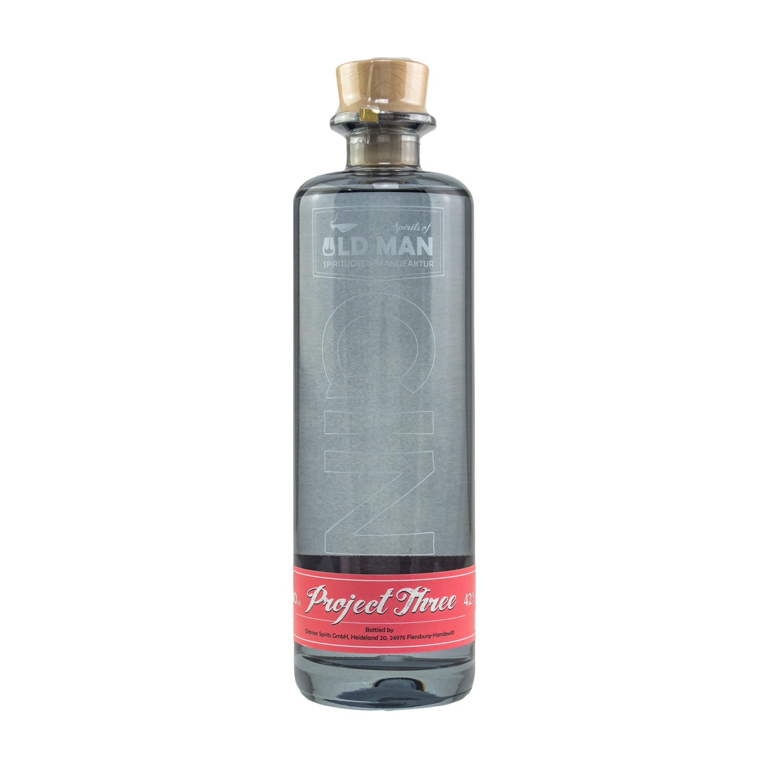 Old Man Gin Project Three Kirsche & Johannisbeere 42% Vol. 0,5l