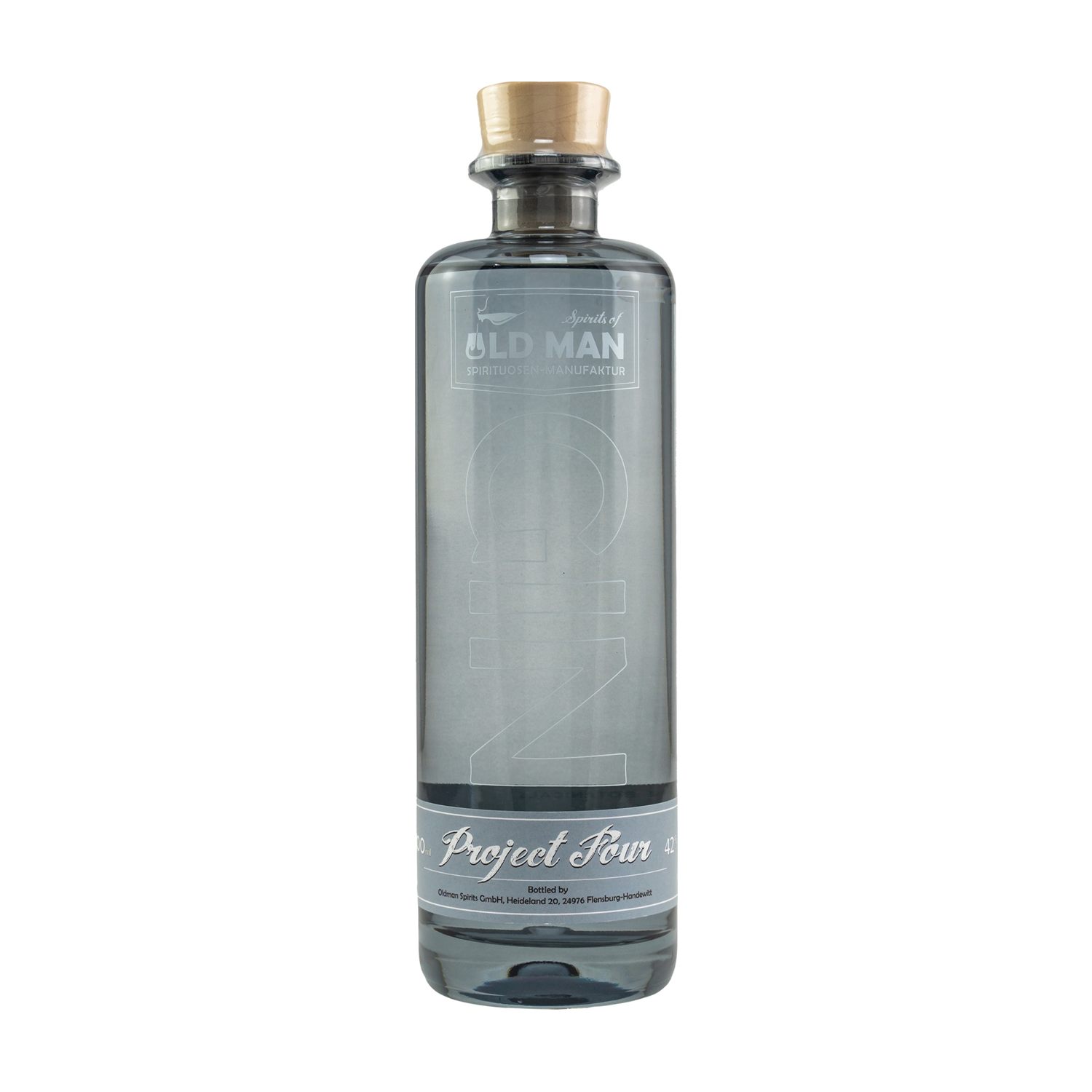 Old Man Gin Project Four Wacholder Bombe 42% Vol. 0,5l