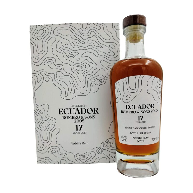 Nobilis Ecuador 2005 Rum Romero & Sons 69% Vol. 0,7l