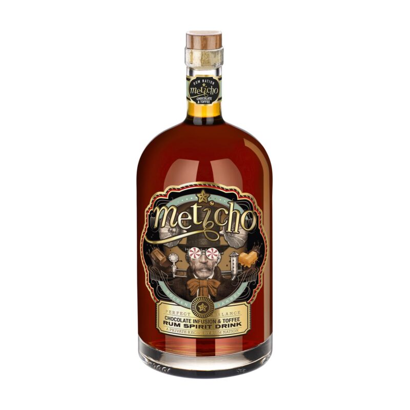 Rum Nation Meticho Chocolate & Toffee Rum Spirit Drink 40% Vol. 4,5l