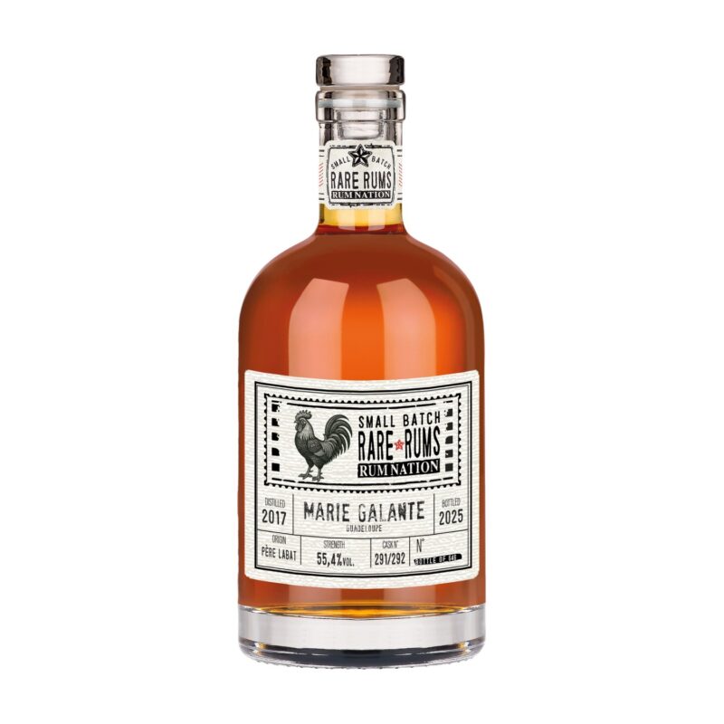Rum Nation Rare Rums - Marie Galante Guadeloupe 2017-2025 55,4% Vol. 0,7l