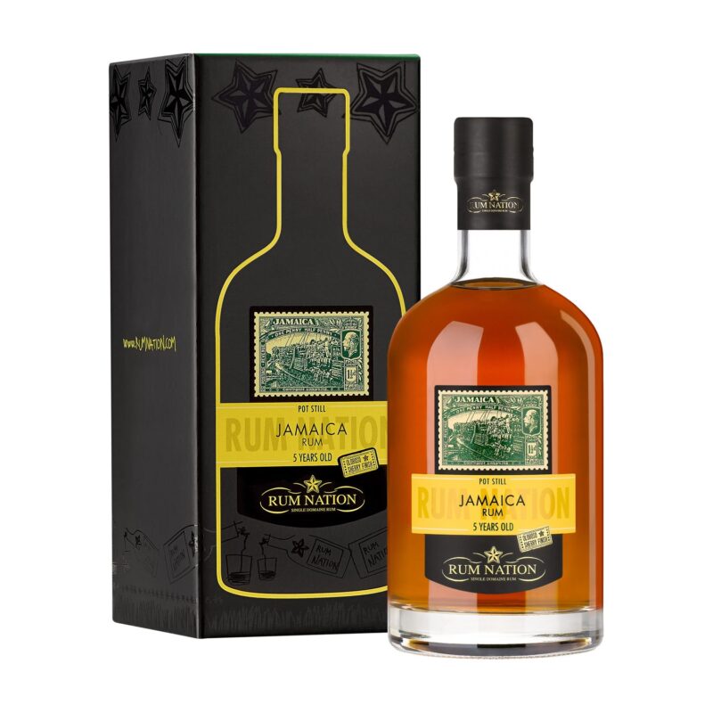Rum Nation Jamaica 5 Jahre Pot Still Oloroso Sherry Finish 50% Vol. 0,7l + GB