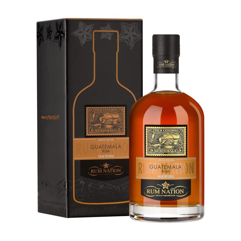 Rum Nation Guatemala Gran Reserva 40% Vol. 0,7l mit Geschenkbox