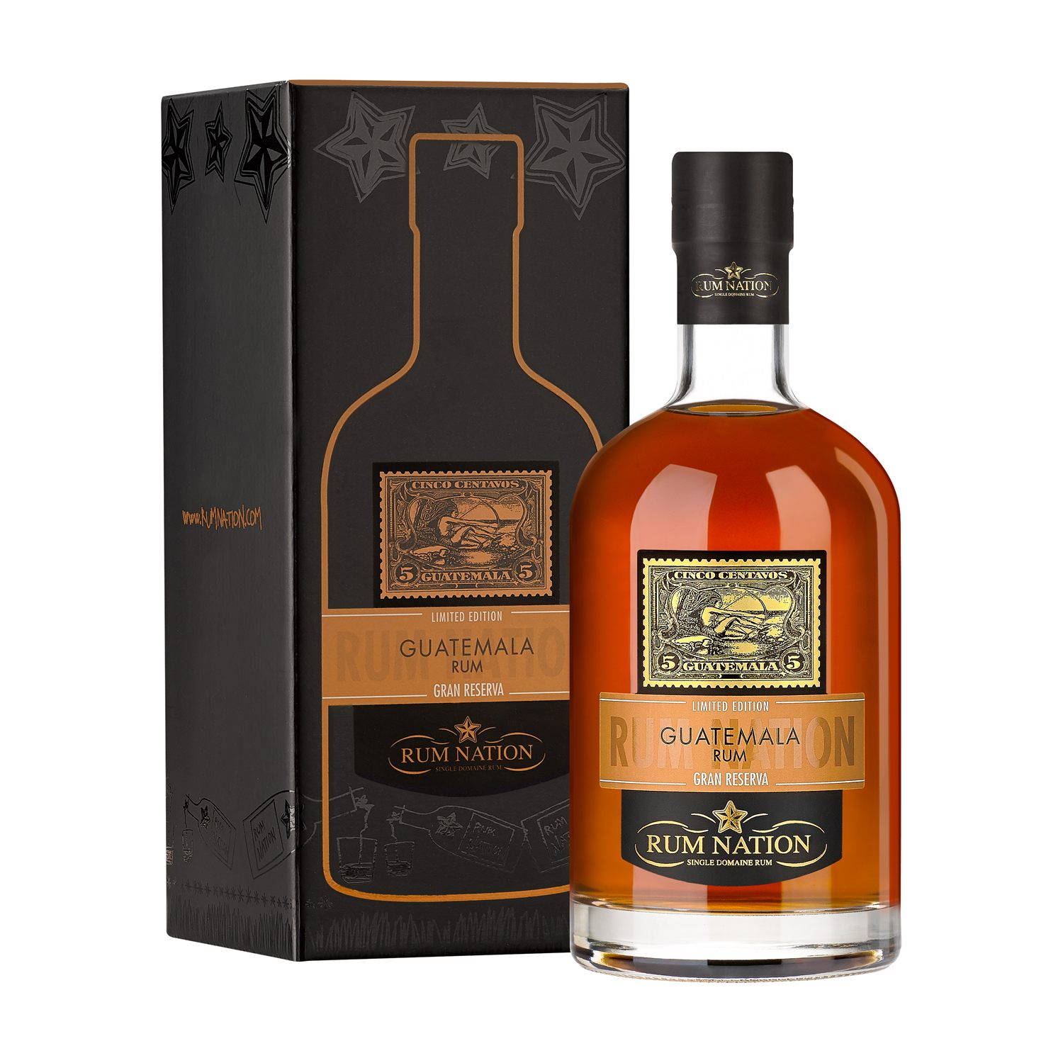 Rum Nation Guatemala Gran Reserva 40% Vol. 0,7l mit Geschenkbox