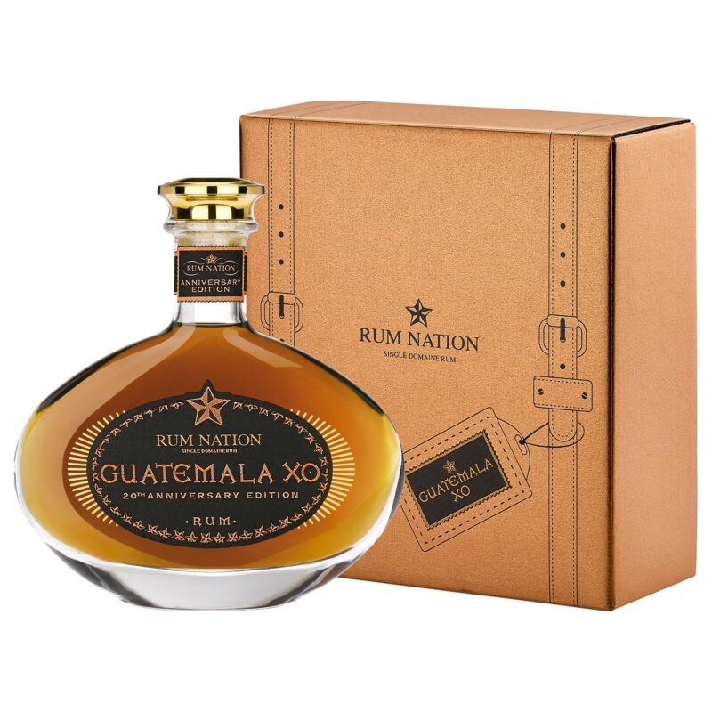 Rum Nation Guatemala XO 20th Anniversary Edition 40% Vol. 0,7l mit Geschenkbox