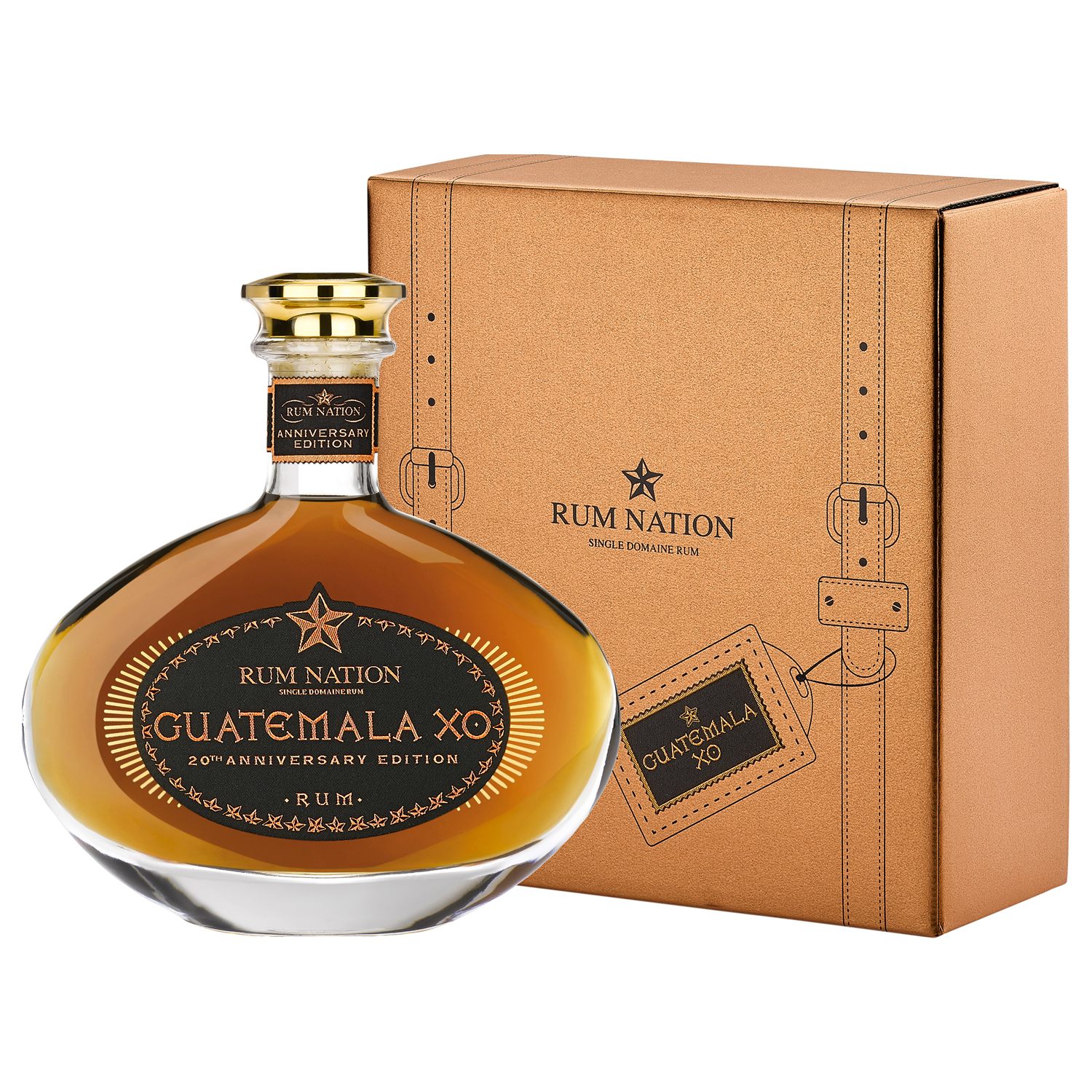 Rum Nation Guatemala XO 20th Anniversary Edition 40% Vol. 0,7l mit Geschenkbox