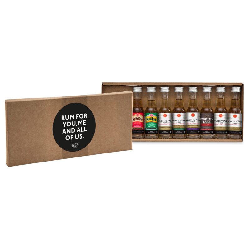 Worthy Park Master Class Tasting Kit 2021 54,1% Vol. 8 x 0,02l