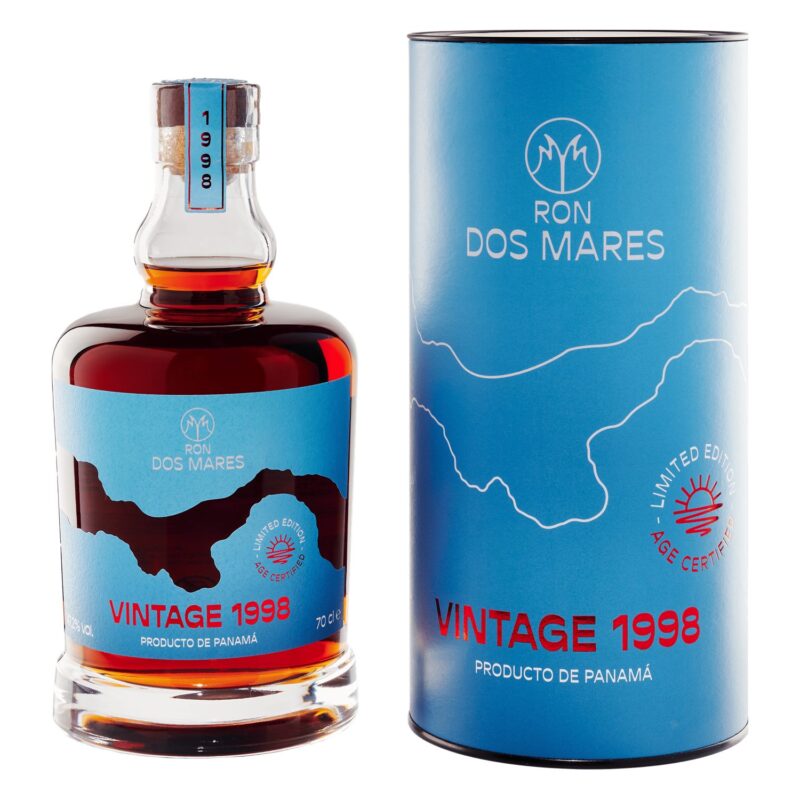 Ron Dos Mares VIntage 1998 47,2% Vol. 0,7l mit Geschenkbox