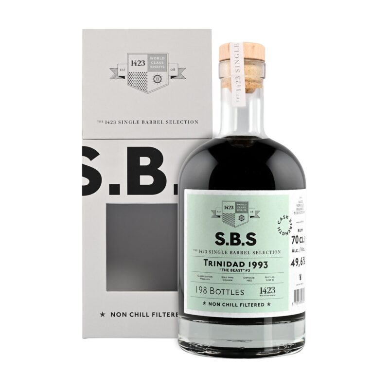 S.B.S Trinidad 1993 Caroni 49,6% Vol. 0,7l + GB