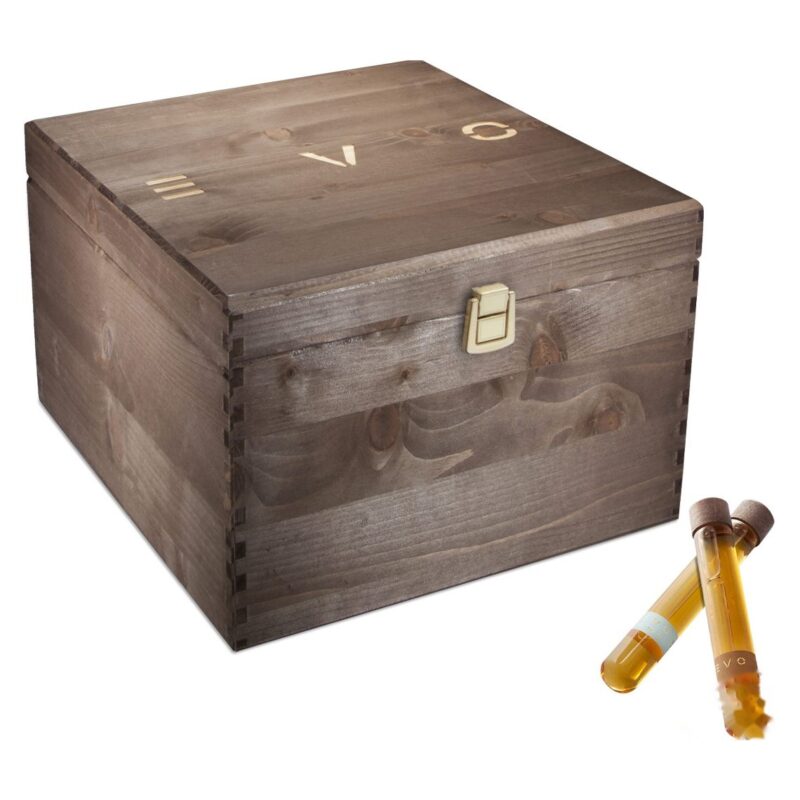 EVO Wood Cigarbox Grappa Riserva & Fumo 36 x 0,05l 42% Vol.