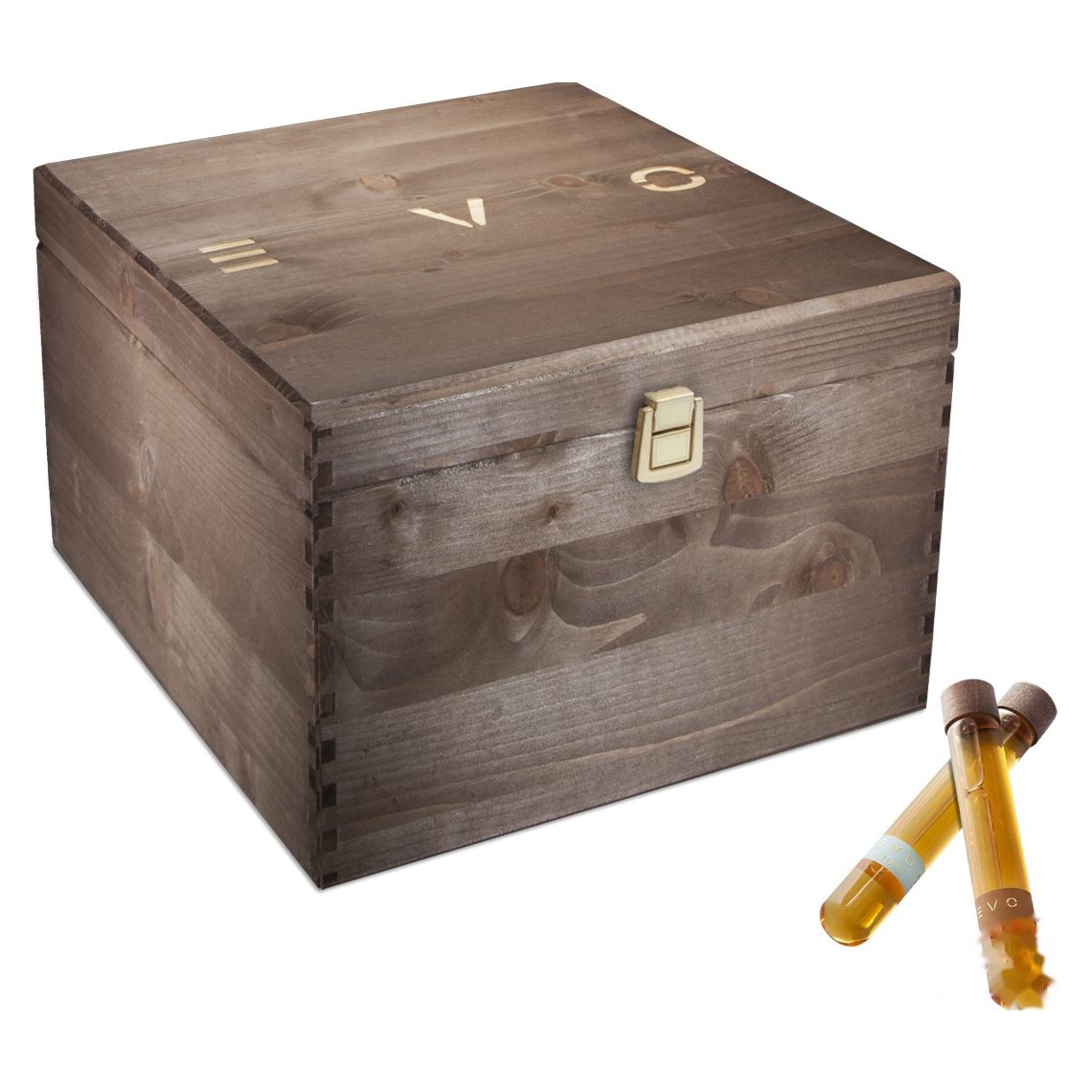 EVO Wood Cigarbox Grappa Riserva & Fumo 36 x 0,05l 42% Vol.