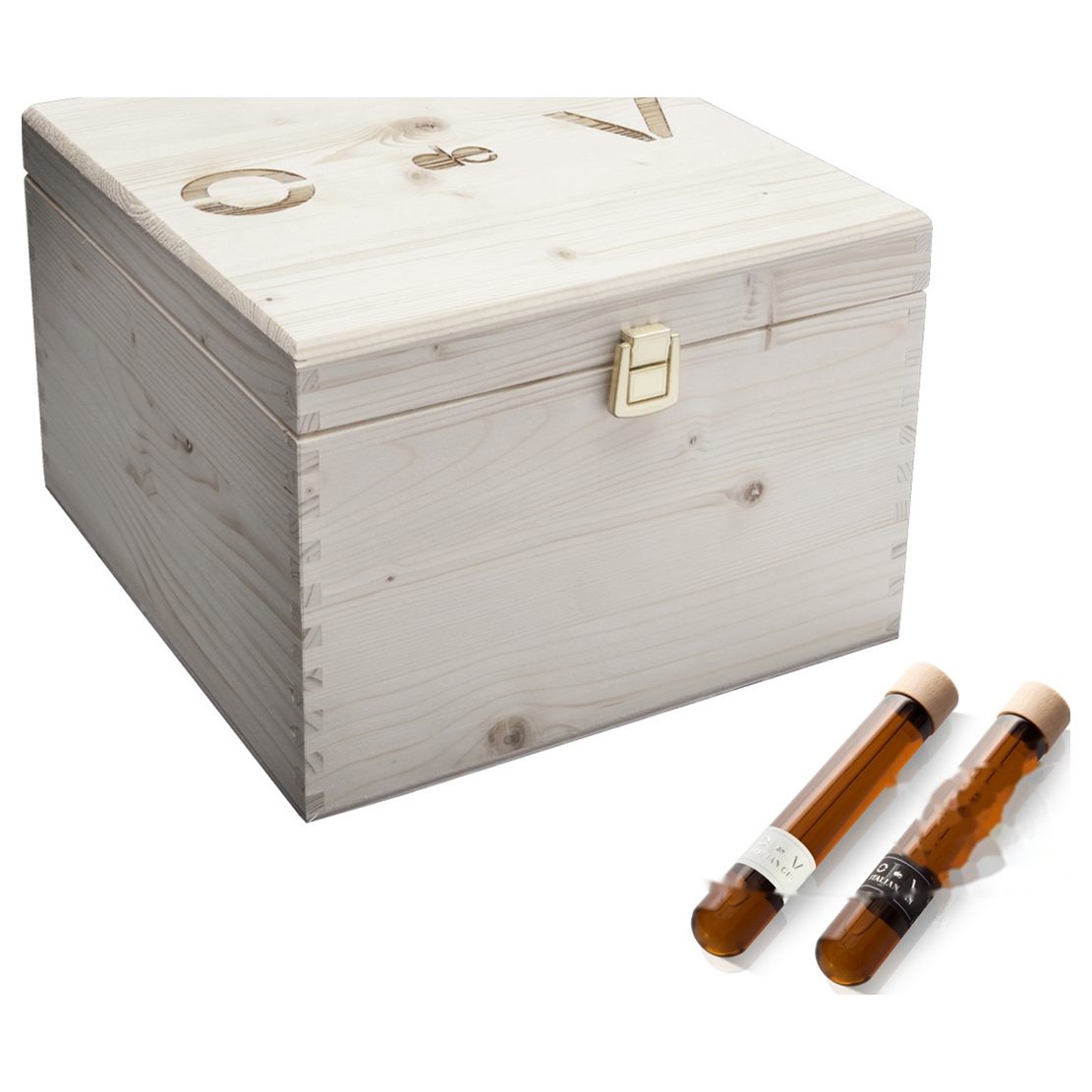 EVO Wood Cigarbox Italian Black & White Gin 36 x 0,05l 47% Vol.