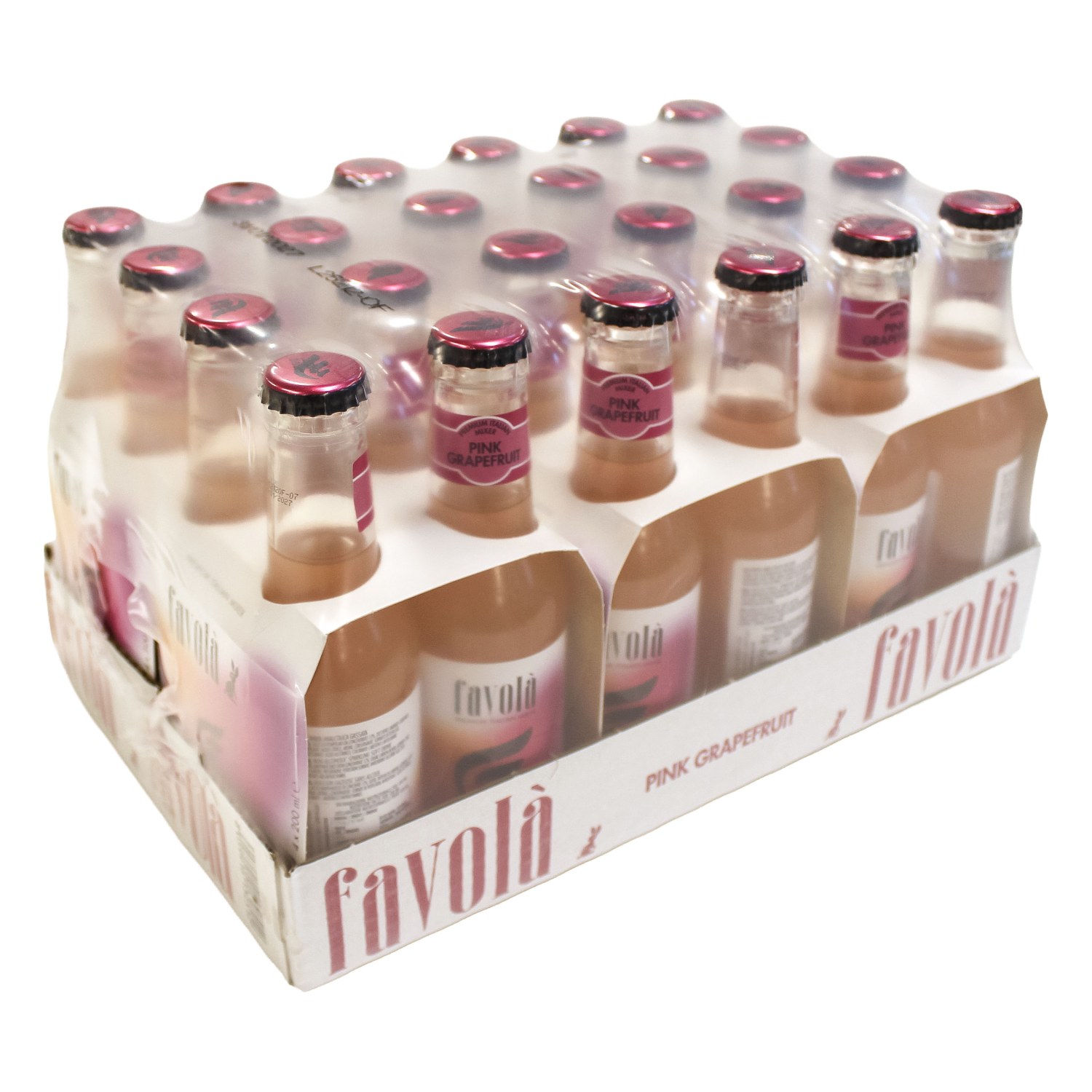 Favola Premium Pink Grapefruit Soda 24 x 0,2l