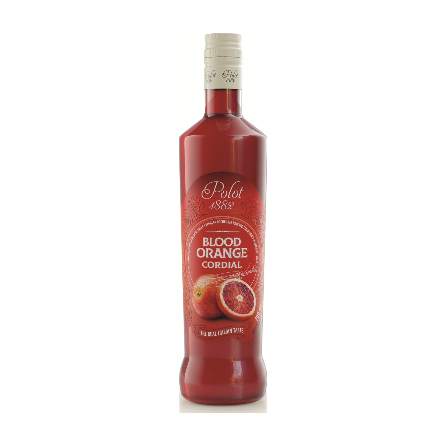 Polot 1882 Premium Blood Orange Cordial Sirup 0,7l
