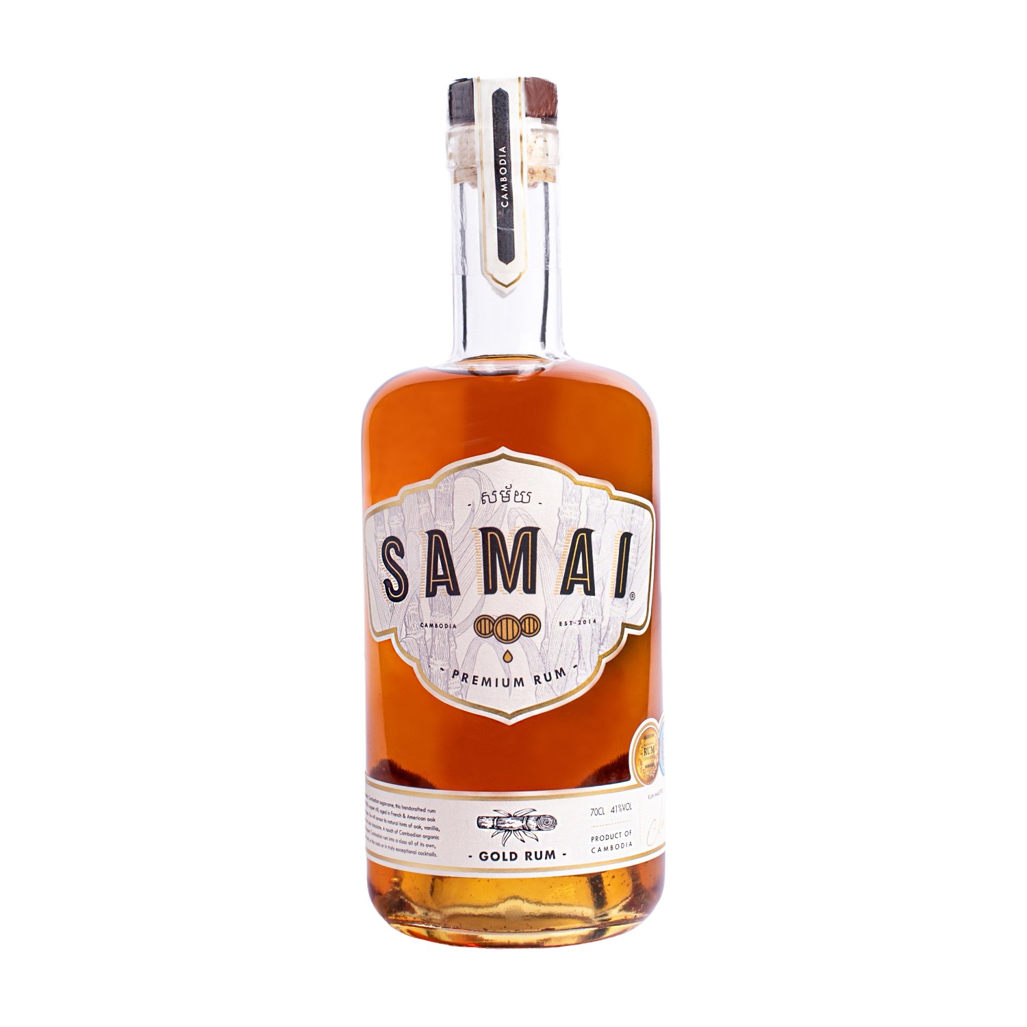 Samai Aged Gold Rum 41% Vol. 0,7l