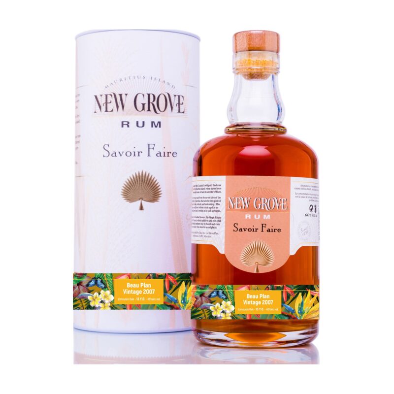 New Grove Savoir Faire Vintage 13y 2007 45% Vol. 0,7l + GB