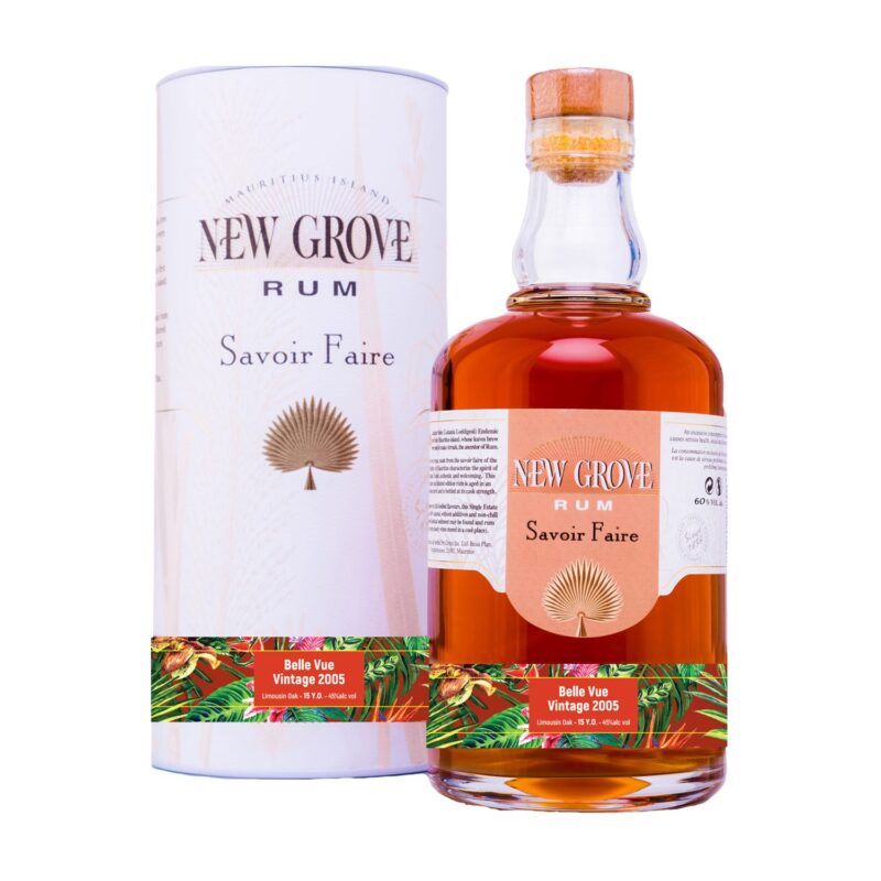 New Grove Savoir Faire Rum Rozelieures Whisky Finish 2013 46% Vol. 0,7l + GB