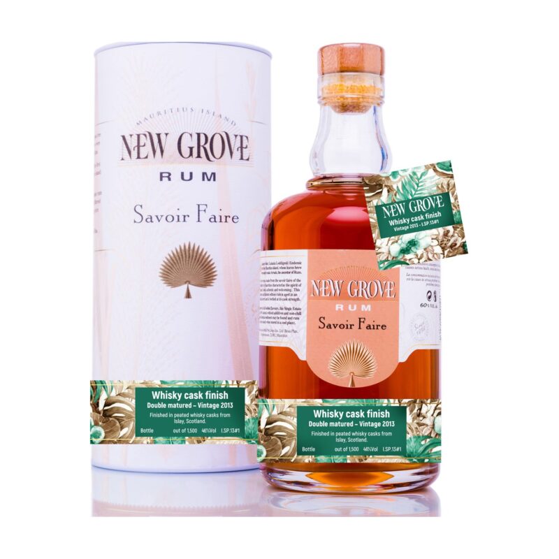 New Grove Savoir Faire Rum Islay Whisky Finish 2013 46% Vol.0,7l + GB