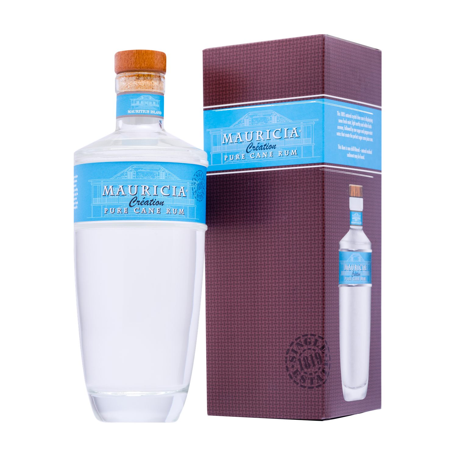 Mauricia Creation Pure Cane Rum 48% Vol. 0,7l mit Geschenkbox