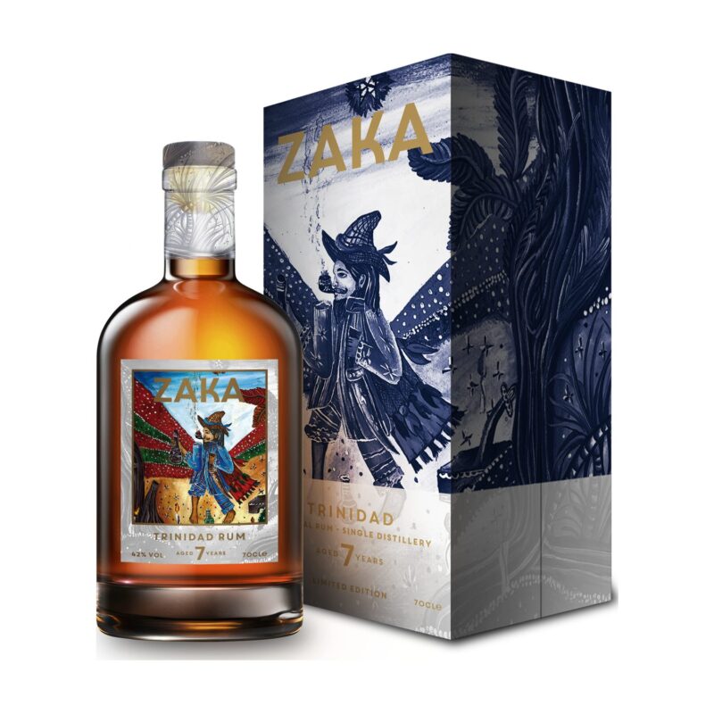 ZAKA Trinidad Rum 42% Vol. 0,7l mit Geschenkbox