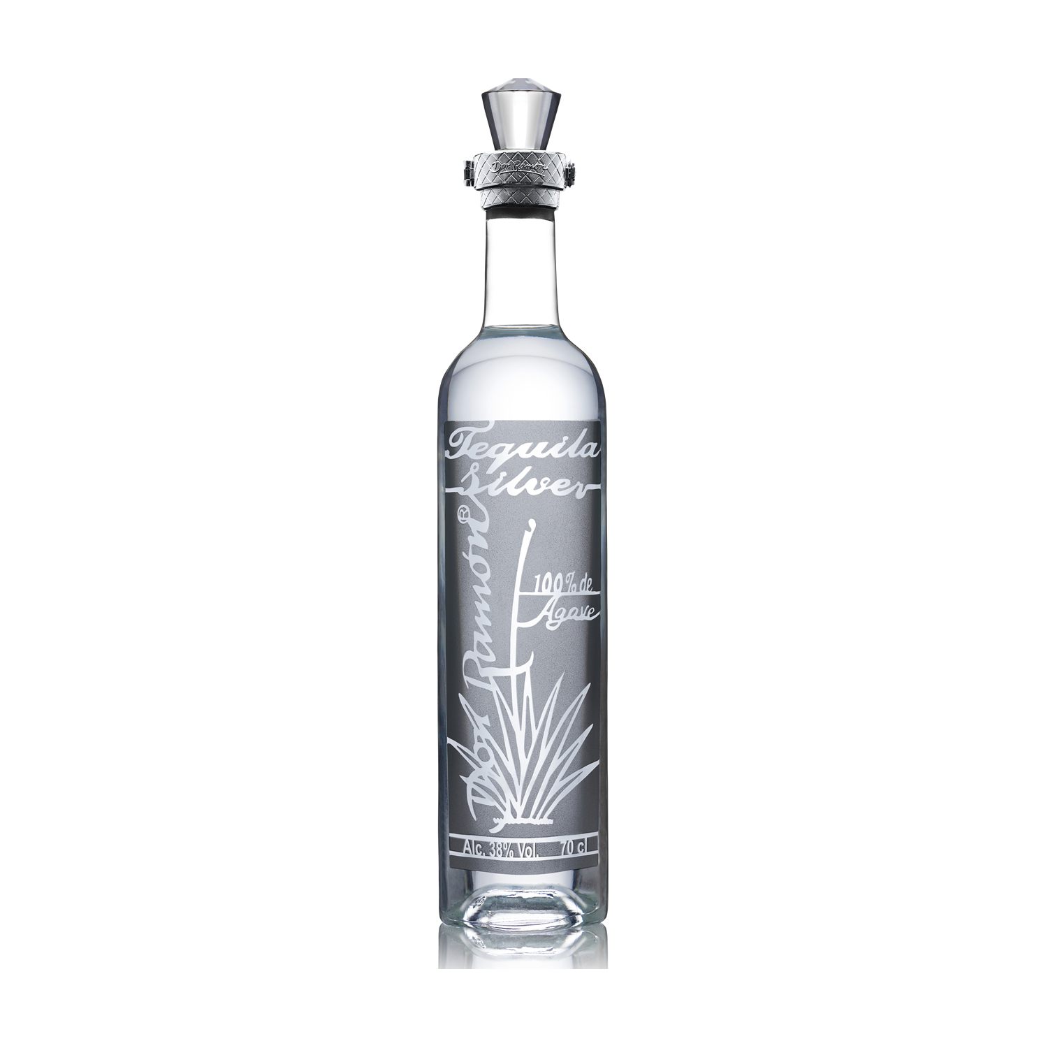 Don Ramón Punta Diamante Plata 100% de Agave 38% Vol. 0,7l
